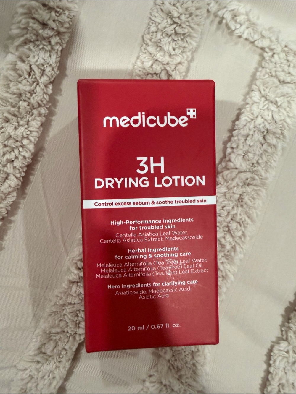medicube 3H Drying Lotion – Red Targeted Acne Treatment